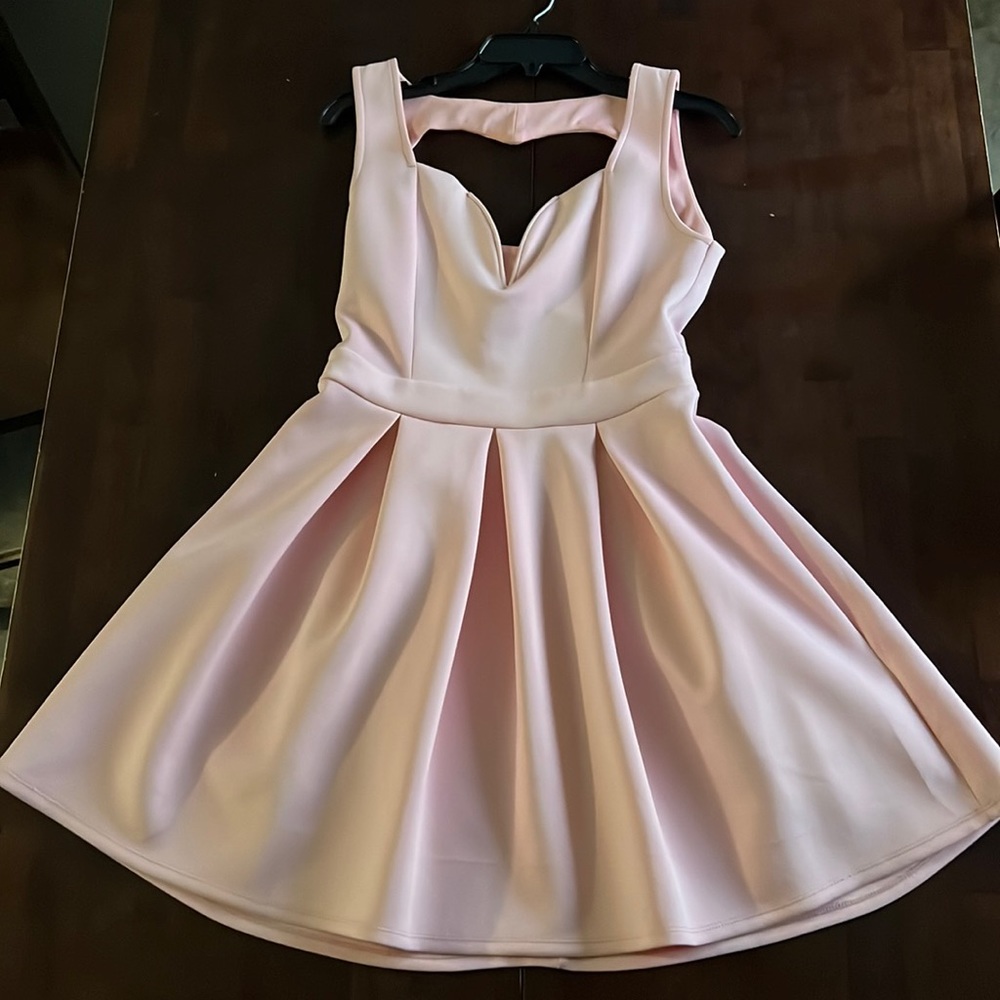 Charlotte Russe dress, pink, size large